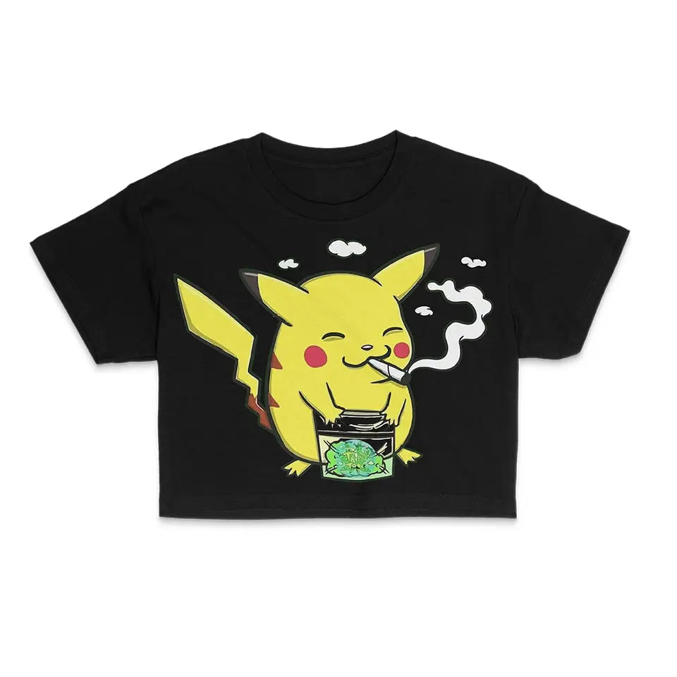 High Pikachu Crop Top - DOMAJA