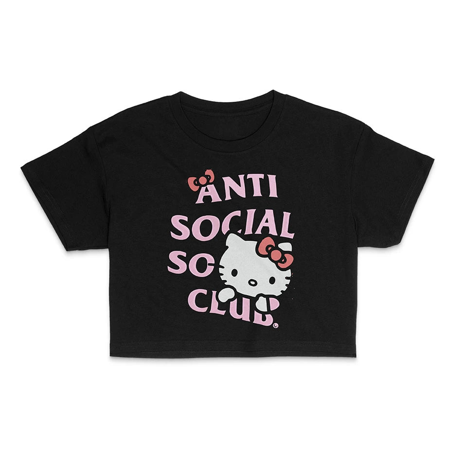 Anti Social HK Crop Top - DOMAJA